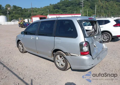 2004 Mazda Mpv Lx из США, поврежденный, VIN JM3LW28A740508211
